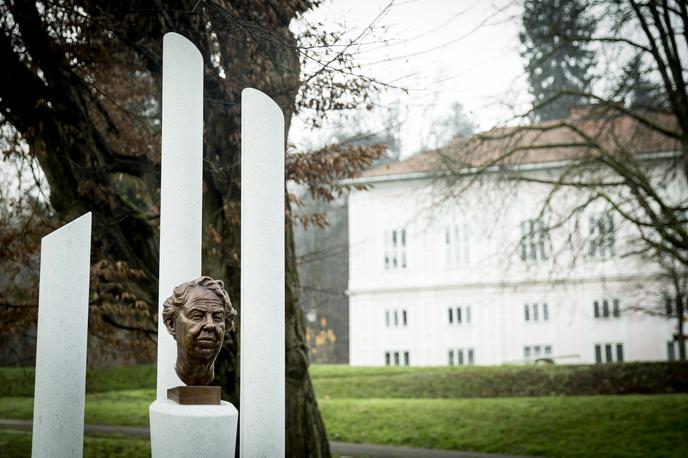 Spomenik, Eleanor Roosevelt, Ljubljana, Tivoli, Amnesty International | Foto Ana Kovač