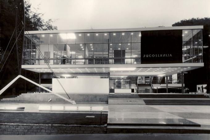 Jugoslovanski paviljon na pariški svetovni razstavi leta 1958. | Foto: 