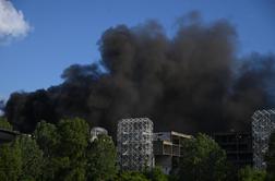 Zagreb v plamenih, gasilci ne morejo do izvora požara #video #foto