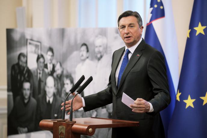 Borut Pahor | Ključni del obiska bo petek, ko se bo Pahor srečal s predsedniki osrednjih institucij unije. | Foto STA
