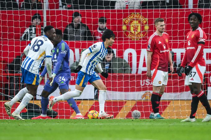 Brighton je ugnal Manchester United. | Foto: Guliverimage