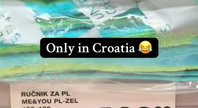 V trgovini na Hrvaškem brisača sto evrov: "To je konec za hrvaški turizem"