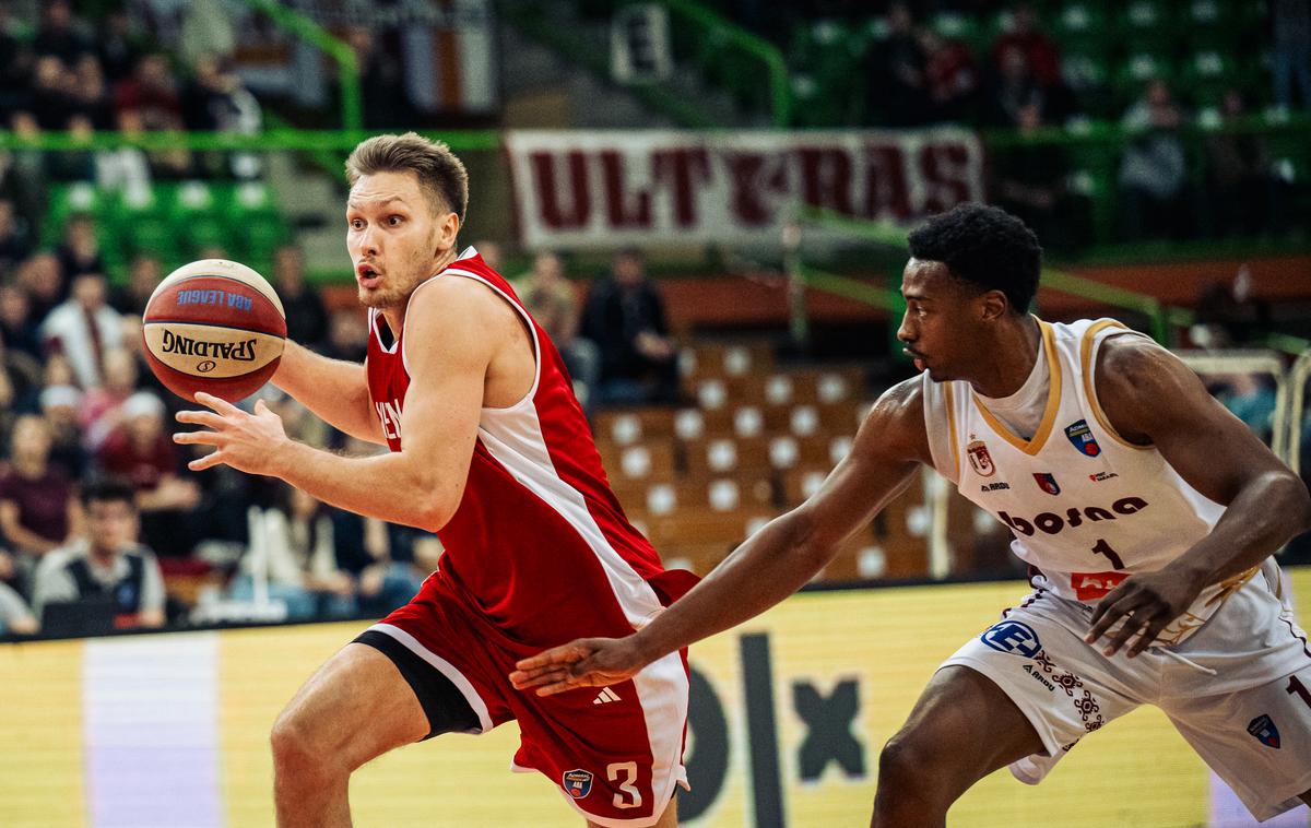 Gregor Glas | Gregor Glas, košarkar avstrijskega Dunaja, je bil v ligi ABA razglašen za najkoristnejšega igralca meseca oktobra.  | Foto Bosna BK Telecom/Ednan Turalic