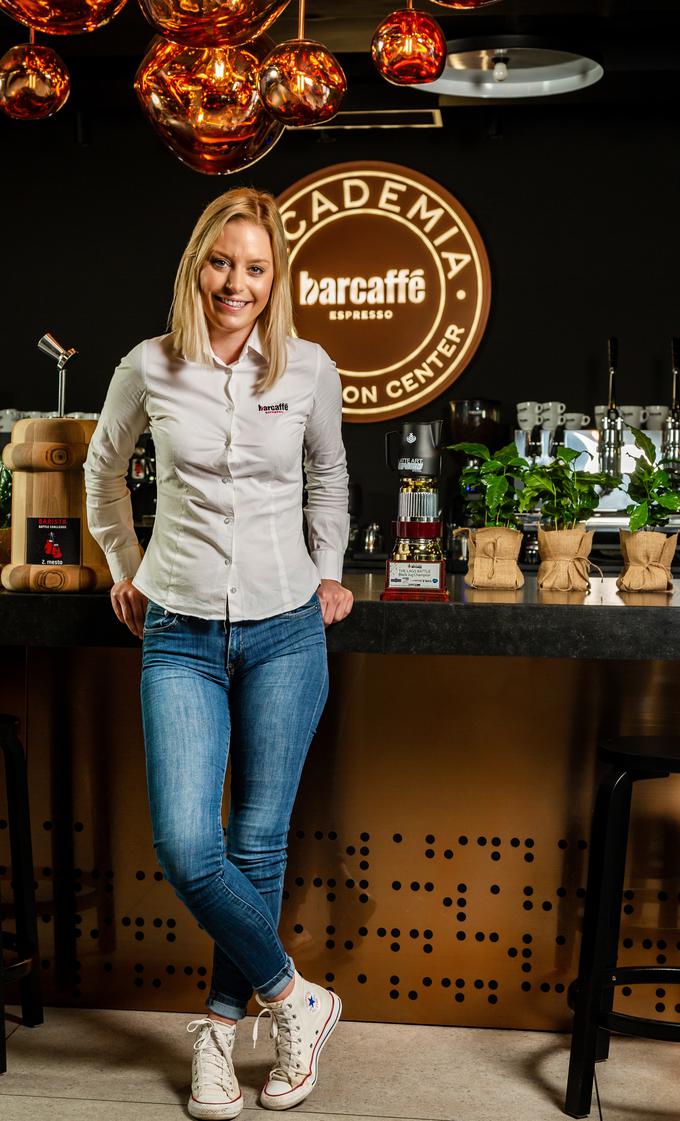 Renata Kočevar, državna prvakinja v latte artu. | Foto: 