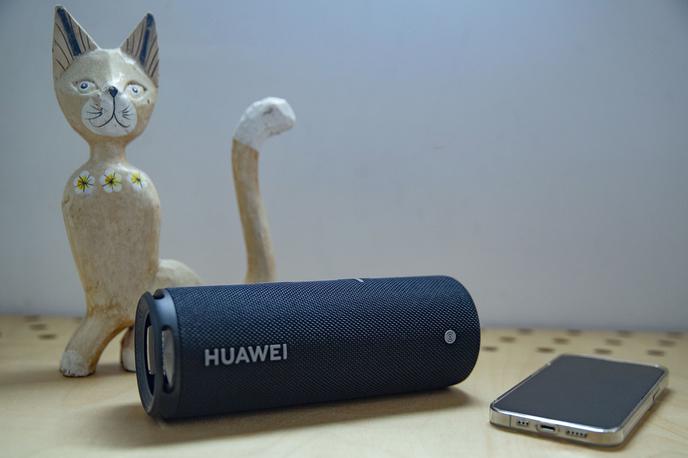 HUAWEI Sound Joy | Prenosni zvočnik Huawei Sound Joy sopodpisuje francosko podjetje za tehnologije zvoka Devialet. | Foto Ana Kovač