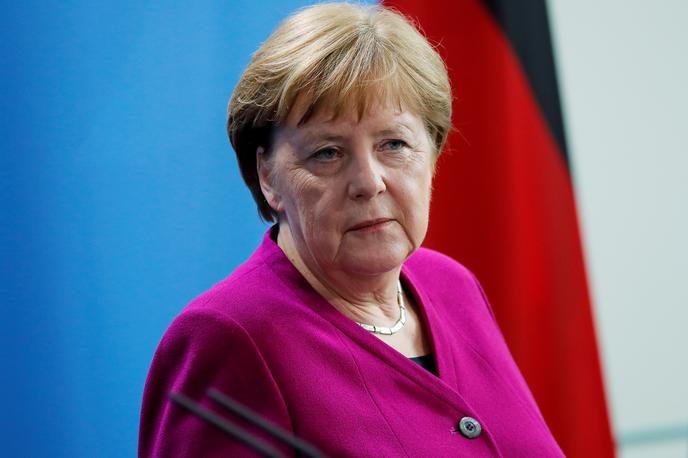 Angela Merkel | Nemška kanclerka Angela Merkel še vedno nasprotuje skupnim koronskim evrskim obveznicam. | Foto Reuters
