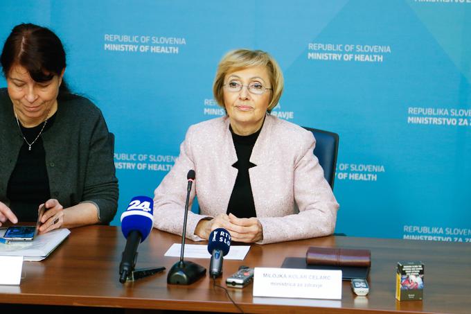 Ministrstvo za zdravje, ki ga vodi Milojka Kolar Celarc, je lani namenilo 16 milijonov evrov za skrajševanje čakalnih vrst. | Foto: STA ,