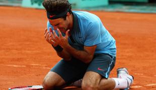 Federer izpadel nepričakovano zgodaj, poškodba tretje igralke sveta