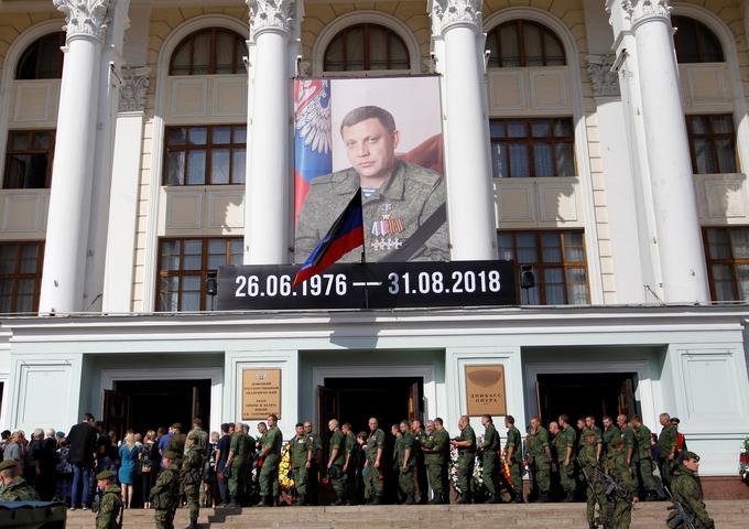 42-letni Aleksandr Zaharčenko je bil poveljnik proruskih separatistov, ki se na nemirnem vzhodu Ukrajine borijo proti ukrajinskim vladnim silam. | Foto: Reuters