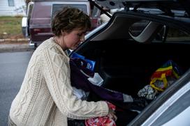 neurje, ZDA, zima, sneg, led, izredne razmere