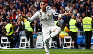 Hud udarec za Real: Ramos na prisilni počitek