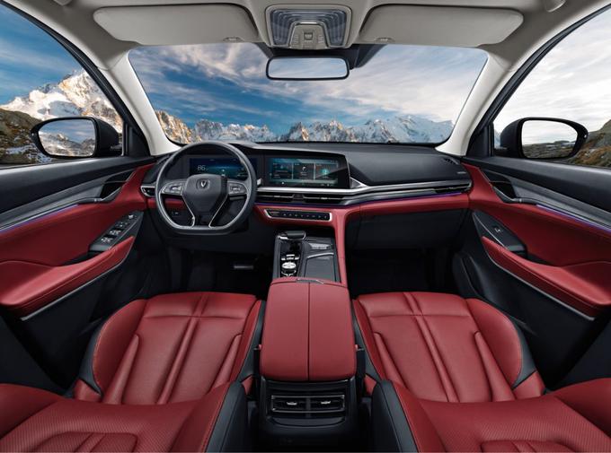 Notranjost changana CS75 plus | Foto: Changan