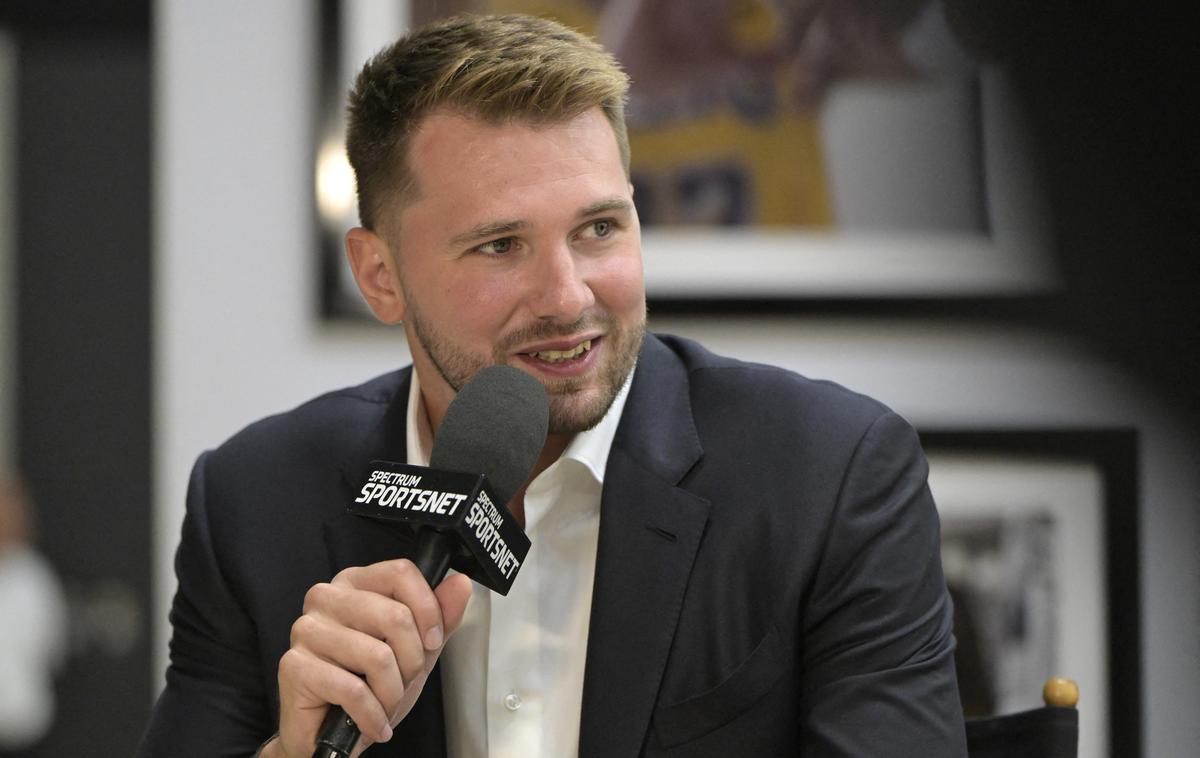 Luka Dončić | Luka Dončić je sodelovanje z LA Lakers sklenil do leta 2028. | Foto Reuters