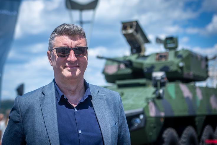 Direktor podjetja Valhalla Turrets Miloš Milosavljević | Foto: Gaja Hanuna