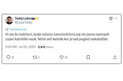 Župnik Ložar izobčil Francija Keka