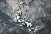Anže Semenič Skakalci trening Planica