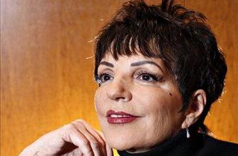 Liza Minnelli pozira v usnju