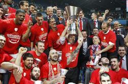 Olympiacos po neverjetnem preobratu evropski prvak (video)