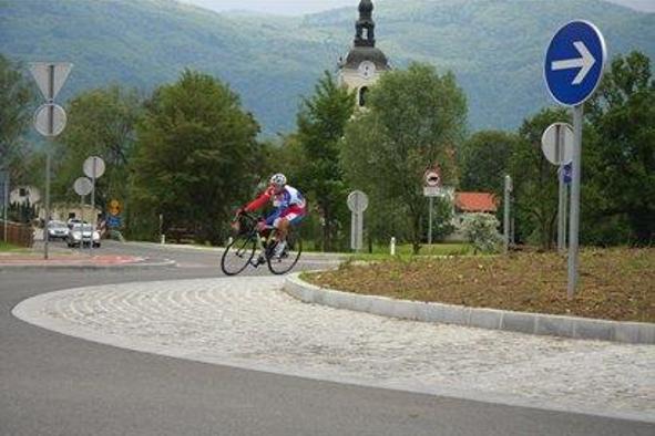 Cilj dirke Po Sloveniji v Novem mestu