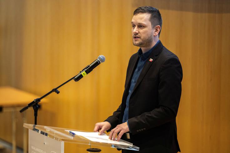 Nielsen je pojasnil, da ni bil del pogovora med ameriškim predsednikom Donaldom Trumpom in generalnim sekretarjem Nata Markom Ruttejem. | Foto: Reuters