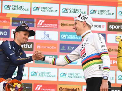 Pogačar Pidcocku rekel, da se ne bo več vrnil na Sanremo