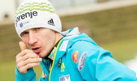 Robert Kranjec le za Norvežanom, Semenič za tri desetinke zgrešil stopničke