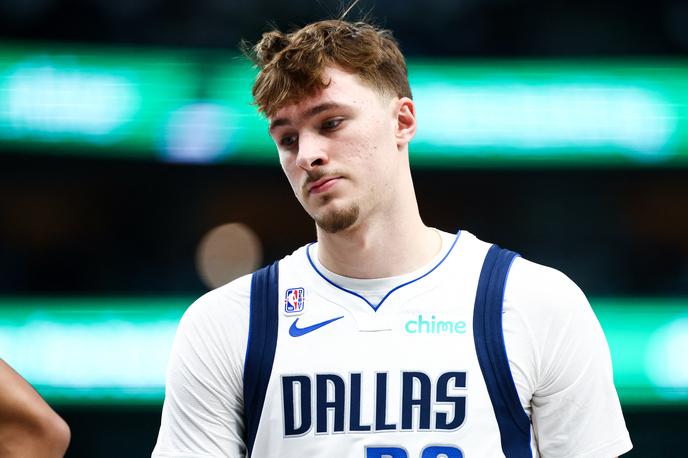 Cooper Flagg | Cooper Flagg je na prvi tekmi dosegel deset točk in deset skokov, polje asistenc pa je ostalo prazno. | Foto Reuters