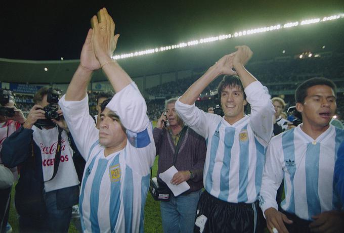 V dodatnih kvalifikacijah za svetovno prvenstvo 1994 so Argentinci izločili Avstralijo, potem ko so v Sydneyju remizirali z 1:1, doma pa zmagali z 1:0. | Foto: Getty Images