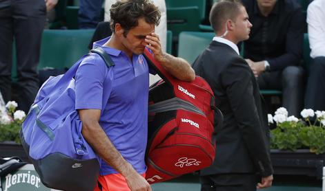 Roger Federer že pakira kovčke v Parizu, domačin ostaja v igri