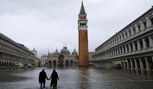 Benetke poplavilo. Aktivirali so sistem protipoplavne zaščite. #foto