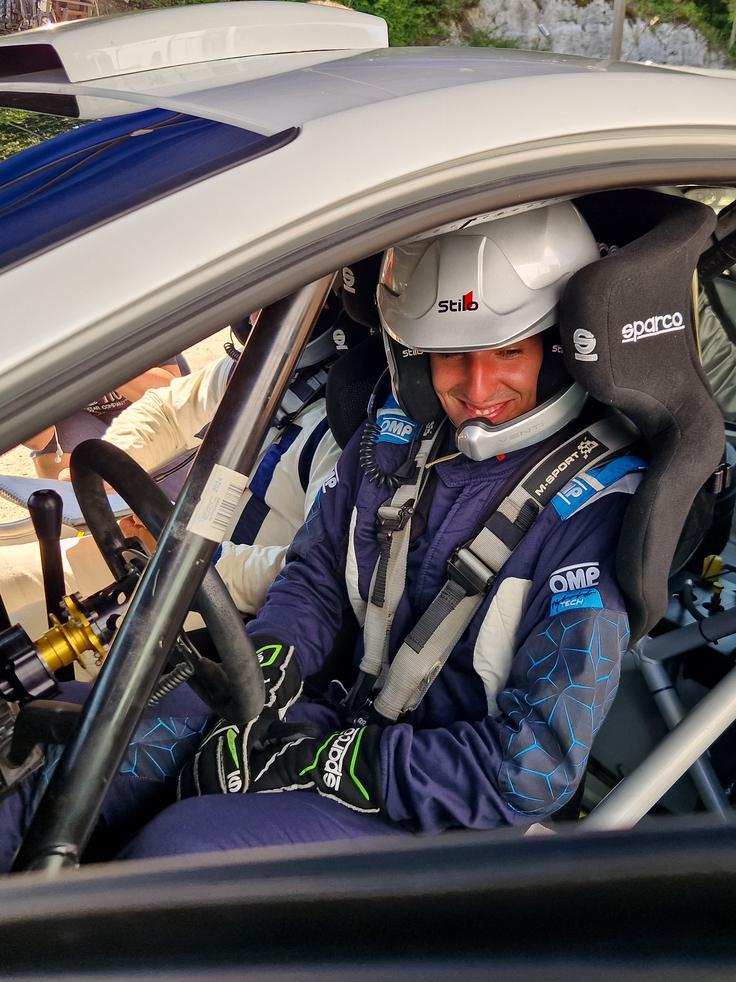 Timi Zajc na ford fiesti razreda rally3 ekipe IK Sport | Foto: Matej Podgoršek