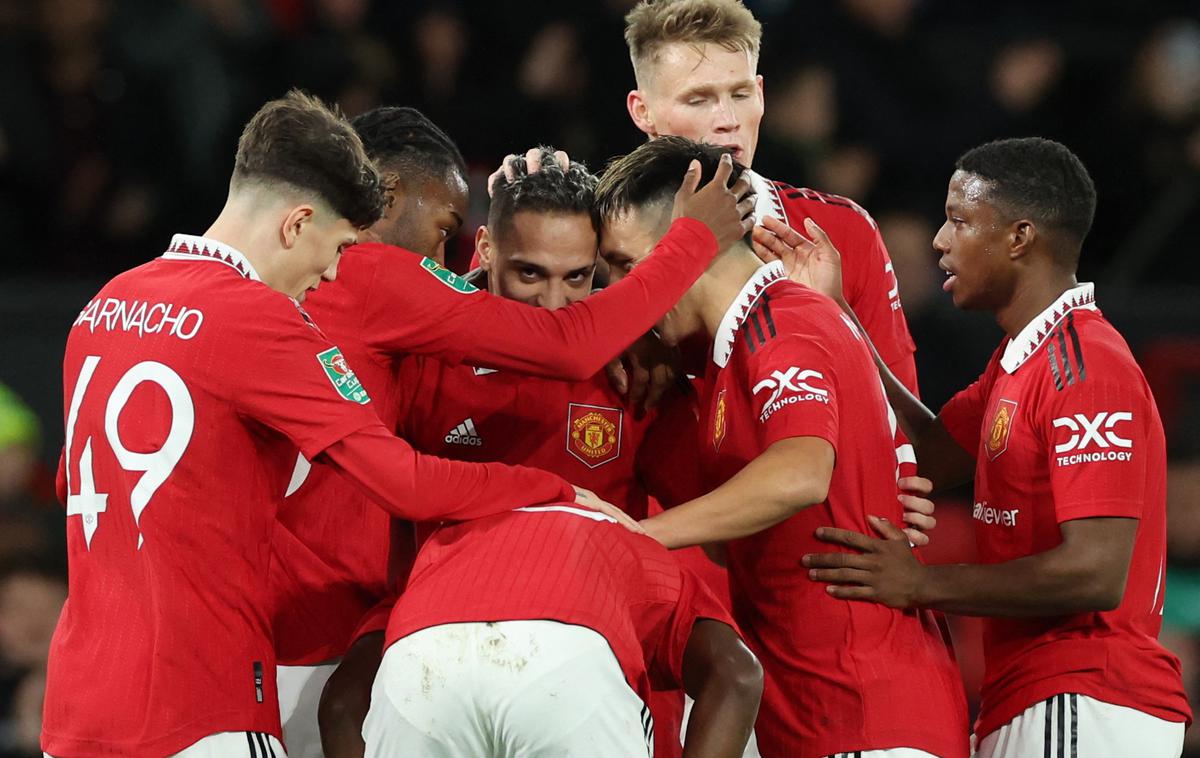 Manchester United | Manchester United se je zavihtel v polfinale. | Foto Reuters