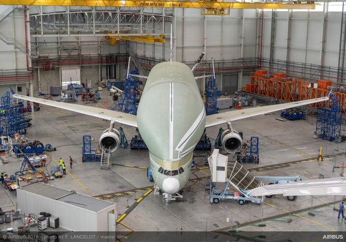 Za zdaj potekajo še testiranja, prvo letalo bo pripravljeno na začetku prihodnjega leta. | Foto: Airbus
