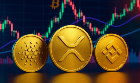 Cardano, XRP in BNB stavijo na rast uporabnosti ob makroekonomski volatilnosti Bitcoina