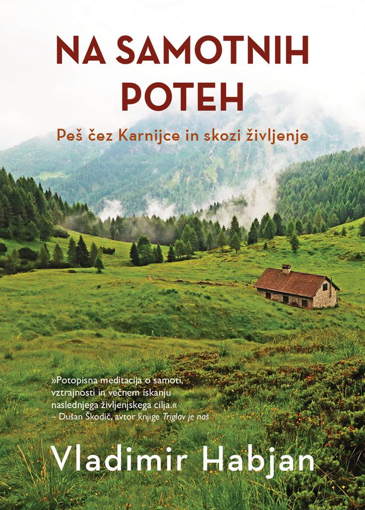 Naslovnica knjige Na samotnih poteh | Foto: UMco