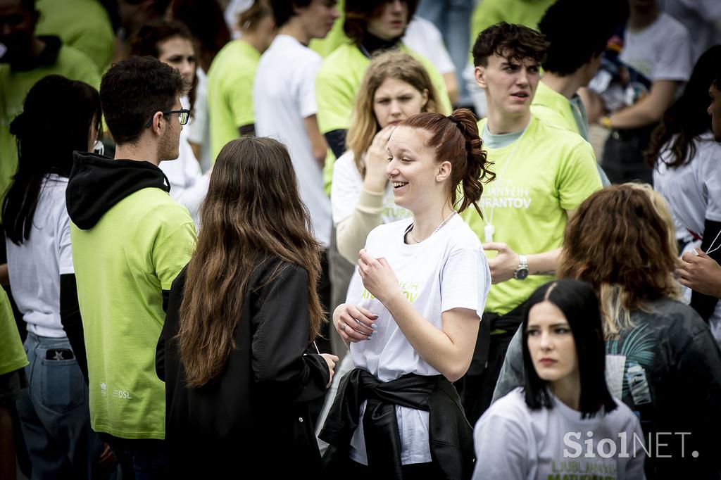 Parada ljubljanskih maturantov 2023