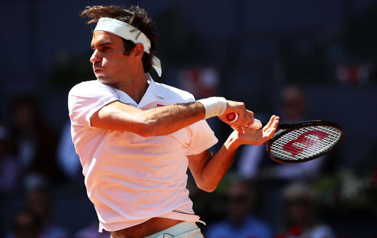 Roger Federer | Rogerja Federerja je ustavil Dominic Thiem. | Foto Gulliver/Getty Images