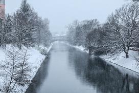 Sneg v Ljubljani