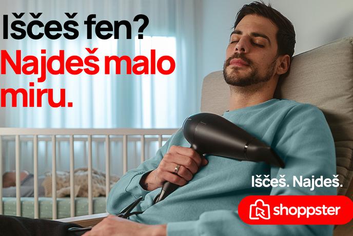 Iščeš. Najdeš. Shoppster. Nova kampanja, ki poudarja vrednost onkraj izdelkov.