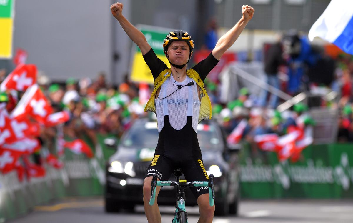 Antwan Tolhoek |  Antwan Tolhoek je zmagovalec 6. etape Dirke po Švici. | Foto Getty Images