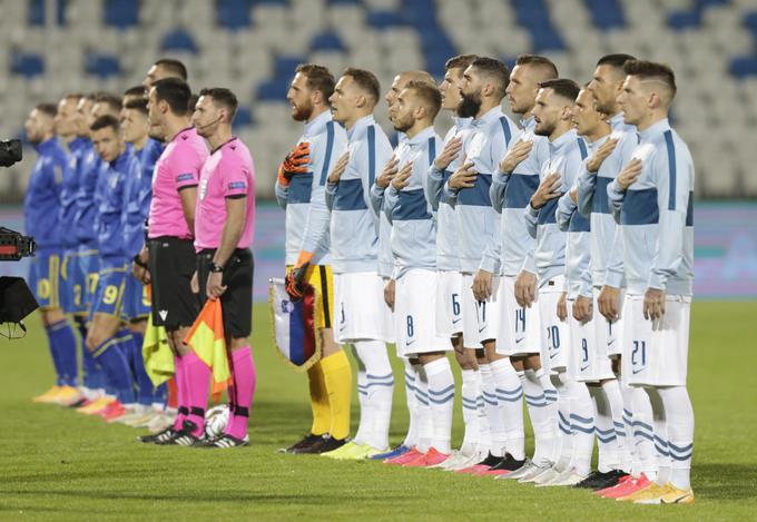 Slovenski nogometaši so v nedeljo v gosteh premagali Kosovo z 1:0. V treh tekmah lige narodov so osvojili sedem točk, razlika v zadetkih znaša 2:0. | Foto: Reuters