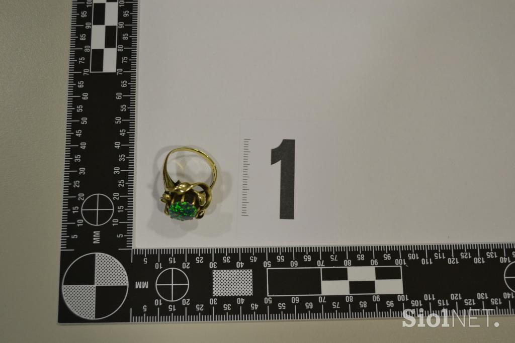 Zasežen nakit, Celje