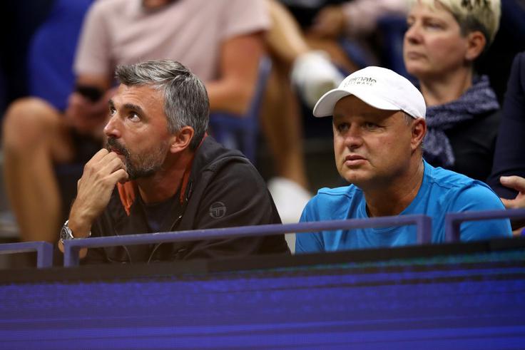  V Melbournu ga od petka naprej spremljata Goran Ivanišević in Marjan Vajda. | Foto: Gulliver/Getty Images