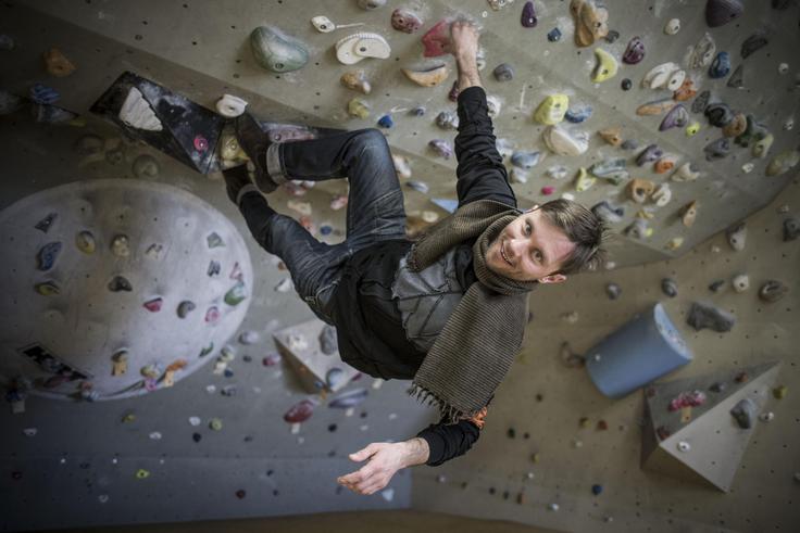 Matjaž Jeran, vodja Plezalnega centra Ljubljana, računa, da bi center lahko odprli nekje po prvem maju. | Foto: 
