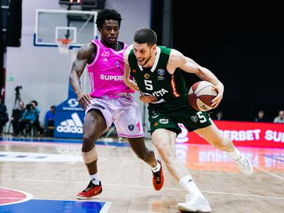 Oslabljena Cedevita Olimpija v zadnji četrtini strla Mego