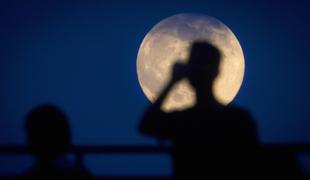 V ZDA danes še posebej velika polna luna (foto)