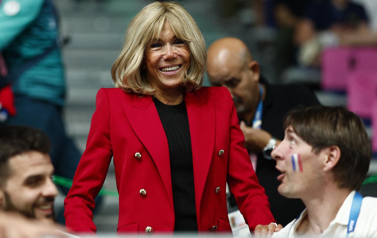 Brigitte Macron | Brigitte Macron stik z igralstvom ni tuj. | Foto Reuters