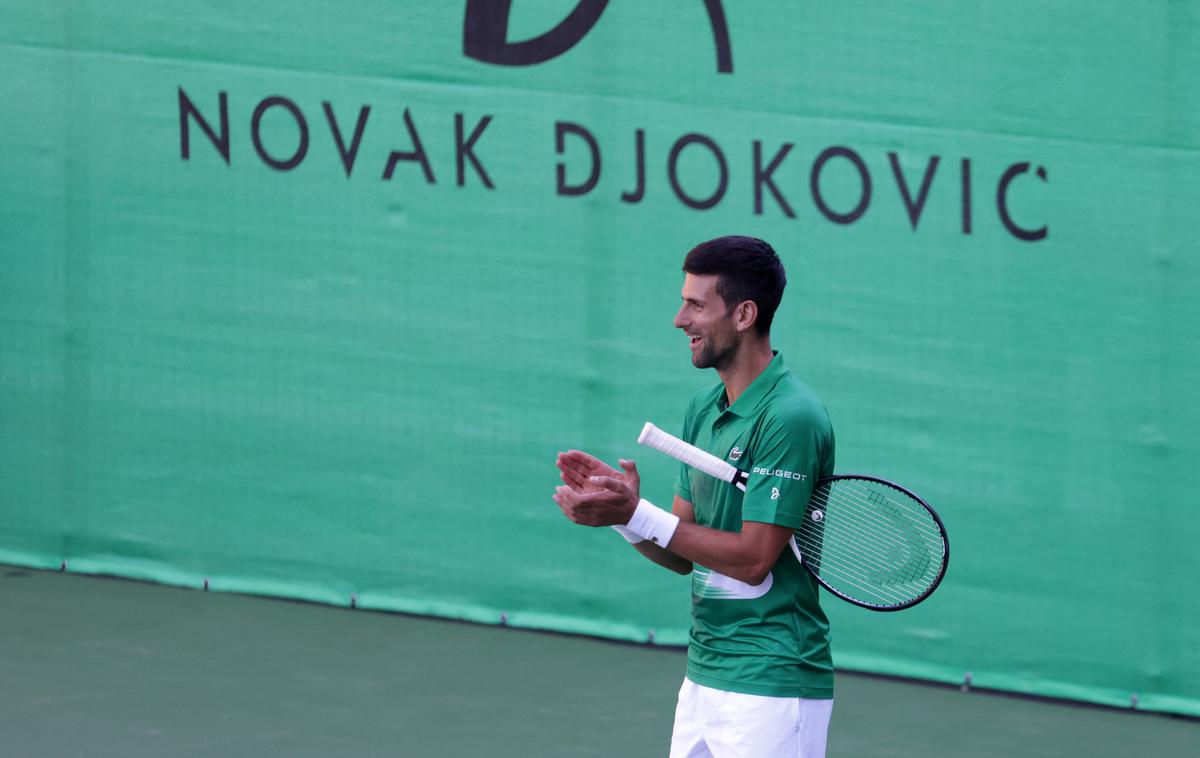 Novak Đoković | Novak Đoković je teniška igrišča odprl v "piramidnem parku" v mestu Visoko v Bosni in Hercegovini. | Foto Reuters