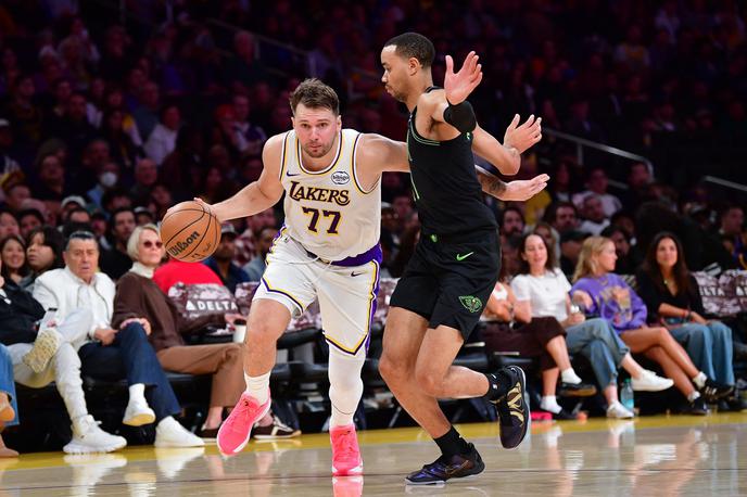 Luka Dončić, Los Angeles Lakers | Luka Dončić je ob zmagi dosegel 34 točk. | Foto Reuters