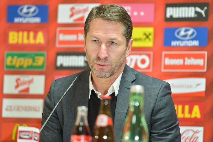 Franco Foda je napovedal, da je prišla Avstrija v Ljubljano po zmago. | Foto: Mario Horvat/Sportida